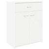 vidaXL Sideboard White 60x30x75 cm Engineered Wood