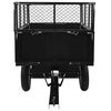 vidaXL Tipping Trailer for Lawn Mower 300 kg Load