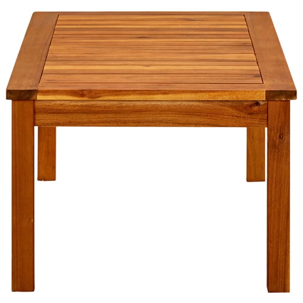 vidaXL Garden Coffee Table 90x50x36 cm Solid Acacia Wood