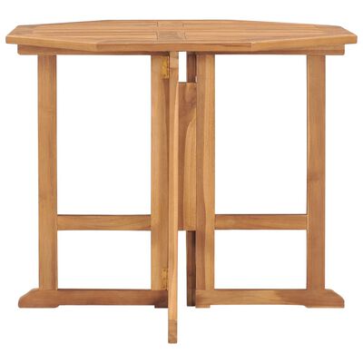 vidaXL Folding Garden Dining Table 90x90x75 cm Solid Teak Wood,  vidaXL Folding Garden Dining Table 90x90x75 cm Solid Teak Wood