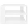 vidaXL Coffee Table White 60x60x40 cm Engineered Wood