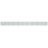 vidaXL Chain Link Fence with Spike Anchors Green 1.8x25 m