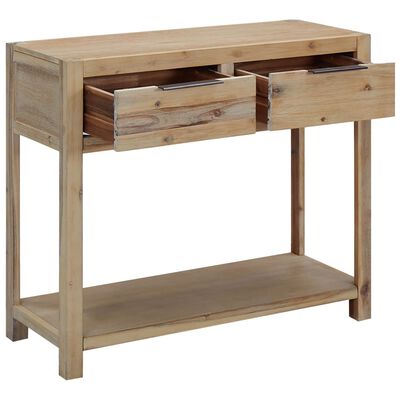 vidaXL Console Table 82x33x73 cm Solid Acacia Wood,  vidaXL Console Table 82x33x73 cm Solid Acacia Wood