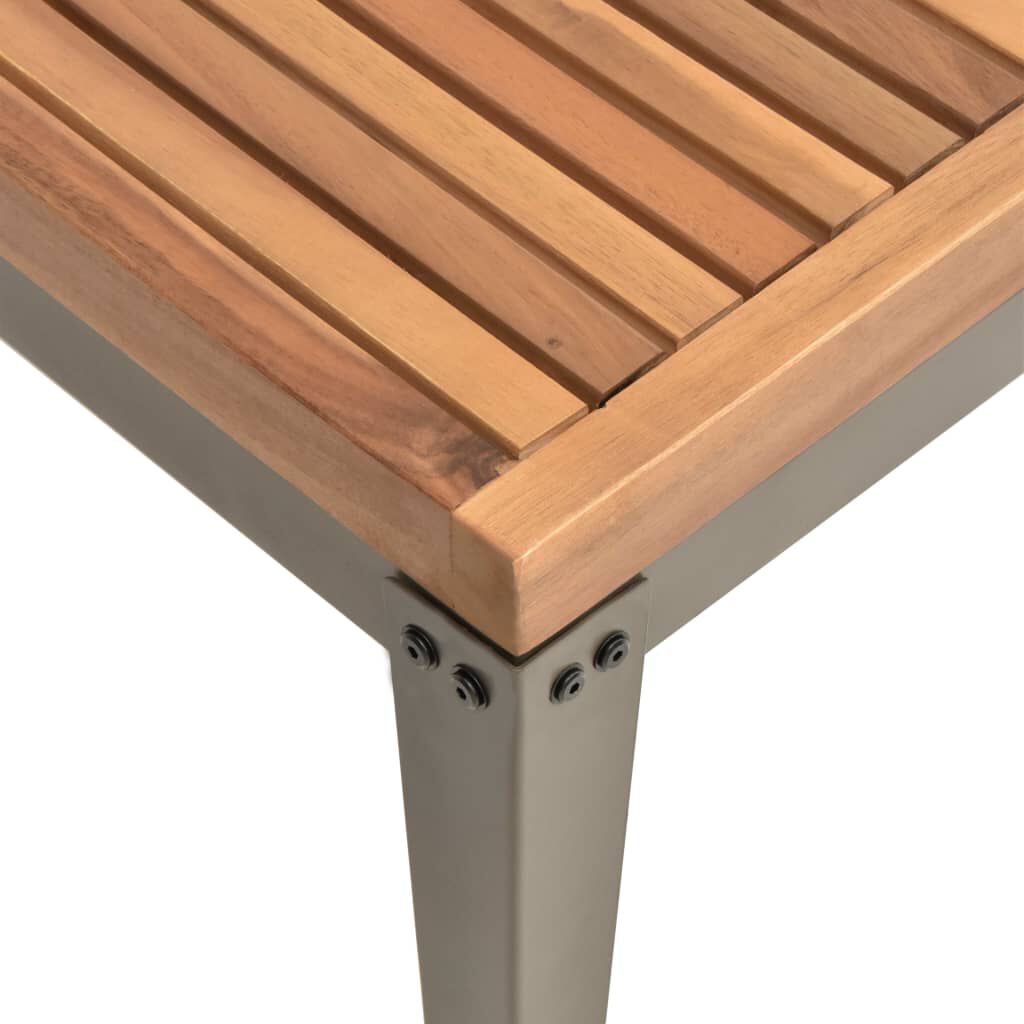vidaXL Garden Coffee Table 110x55x36 cm Solid Acacia Wood