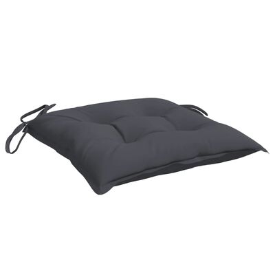 vidaXL Chair Cushions 6 pcs Anthracite 40x40x7 cm Oxford Fabric, anthracite vidaXL Chair Cushions 6 pcs Anthracite 40x40x7 cm Oxford Fabric