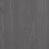 vidaXL Desk HAMAR Light Grey 110x40x75 cm Solid Wood Pine
