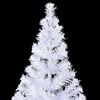 vidaXL Artificial Pre-lit Christmas Tree with Ball Set 210cm 910 Branches