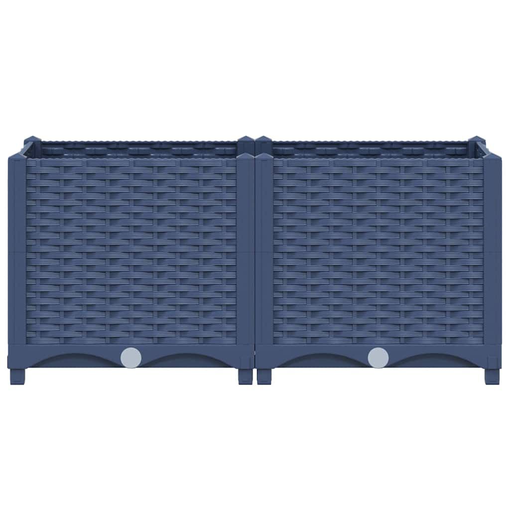 vidaXL Raised Bed 80x40x38 cm Polypropylene
