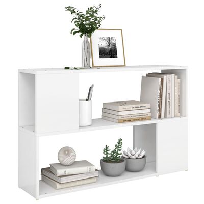 vidaXL Book Cabinet White 100x24x63 cm Engineered Wood, white vidaXL Book Cabinet White 100x24x63 cm Engineered Wood