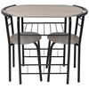 vidaXL Breakfast Bar Set MDF