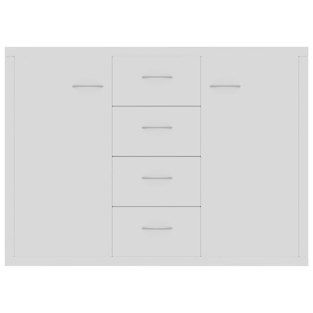vidaXL Sideboard White 88x30x65 cm Engineered Wood