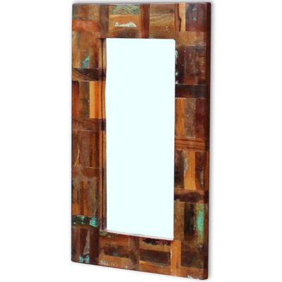 vidaXL Mirror Solid Reclaimed Wood 80x50 cm,  vidaXL Mirror Solid Reclaimed Wood 80x50 cm