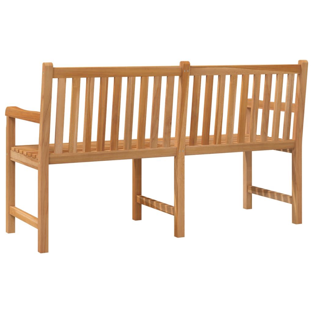 vidaXL Garden Bench 150 cm Solid Teak Wood
