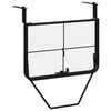 vidaXL Balcony Table Black 60x40 cm Steel