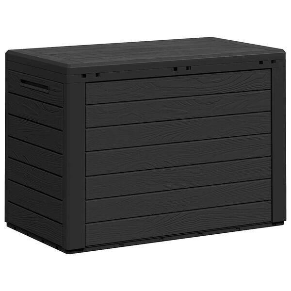 vidaXL Garden Storage Box Anthracite 78x44x55 cm