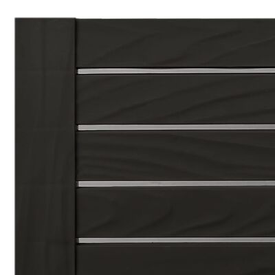 vidaXL Sun Lounger Black 155x58x83 cm Polypropylene, black vidaXL Sun Lounger Black 155x58x83 cm Polypropylene