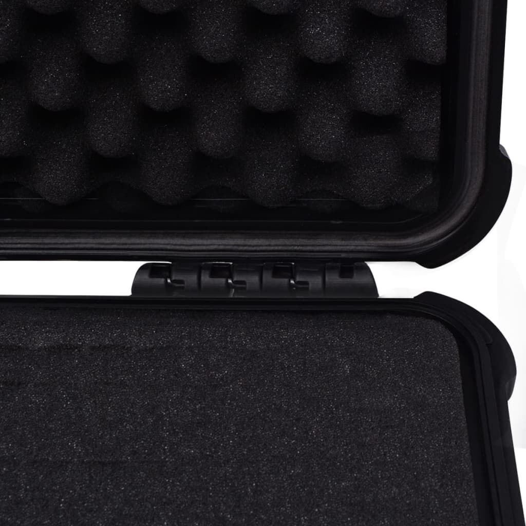 vidaXL Protective Case Black 35x29.5x15 cm