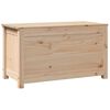 vidaXL Storage Box 80x40x45.5 cm Solid Wood Pine