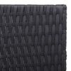 vidaXL Sun Lounger with Cushion Poly Rattan&Solid Wood Acacia