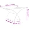 vidaXL Wooden Magazine Rack Floor Standing Brown