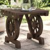 vidaXL Garden Footstool 40x36.5x38.5 cm Solid Wood Fir
