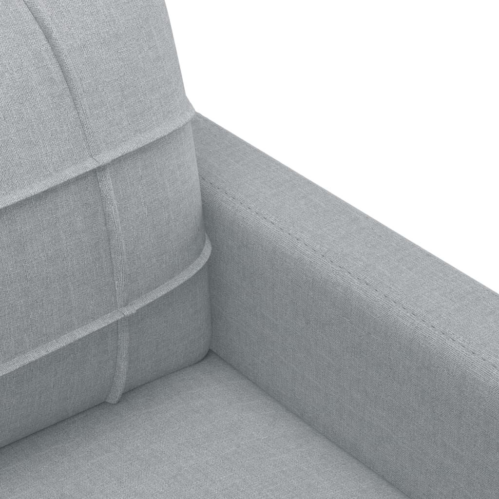 vidaXL 3-Seater Sofa Dark Grey 180 cm Fabric