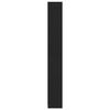 vidaXL 5-Tier Book Cabinet Black 80x24x175 cm Engineered Wood