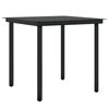vidaXL 3 Piece Garden Dining Set with Cushions Brown