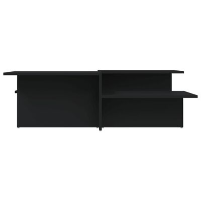 vidaXL Coffee Tables 2 pcs Black Engineered Wood, black vidaXL Coffee Tables 2 pcs Black Engineered Wood