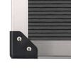 vidaXL Outdoor Shower Tray WPC Stainless Steel 80x62 cm Grey