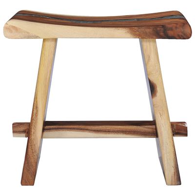 vidaXL Stool Solid Suar Wood and Polyresin,  vidaXL Stool Solid Suar Wood and Polyresin