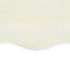 vidaXL Awning Top Sunshade Canvas Cream 350x250 cm