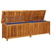 vidaXL Garden Storage Box 200x50x58 cm Solid Acacia Wood
