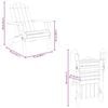vidaXL Garden Adirondack Chairs with Footrests 2 pcs Solid Wood Acacia