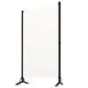vidaXL 3-Panel Room Divider White 260x180 cm