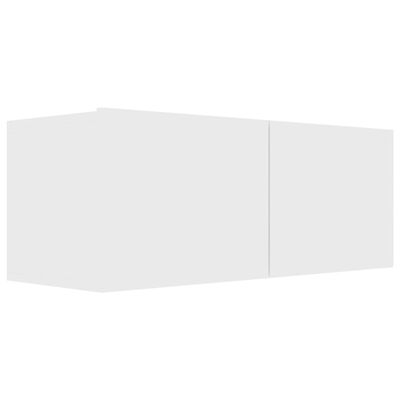 vidaXL 8 Piece TV Cabinet Set White Engineered Wood, white vidaXL 8 Piece TV Cabinet Set White Engineered Wood