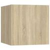 vidaXL Bedside Cabinets 2 pcs Sonoma Oak 30.5x30x30 cm Engineered Wood