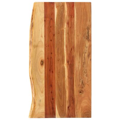 vidaXL Bathroom Vanity Top Solid Acacia Wood 100x52x2.5 cm,  vidaXL Bathroom Vanity Top Solid Acacia Wood 100x52x2.5 cm
