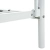 vidaXL Bunk Bed without Mattress White Metal 90x200cm