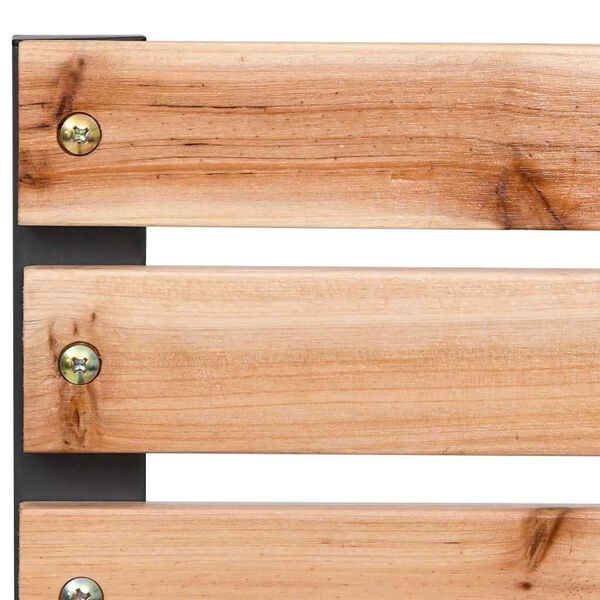 vidaXL Garden Chairs 2 pcs Solid Wood Fir