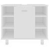 vidaXL Bathroom Cabinet White 60x32x53.5 cm Engineered Wood