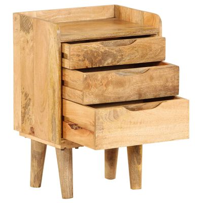 vidaXL Bedside Cabinet Solid Mango Wood 40x30x59.5 cm,  vidaXL Bedside Cabinet Solid Mango Wood 40x30x59.5 cm