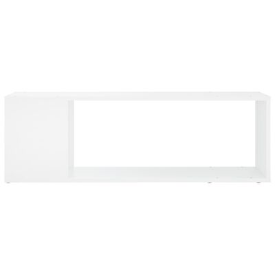 vidaXL TV Cabinet White 100x24x32 cm Engineered Wood, white vidaXL TV Cabinet White 100x24x32 cm Engineered Wood