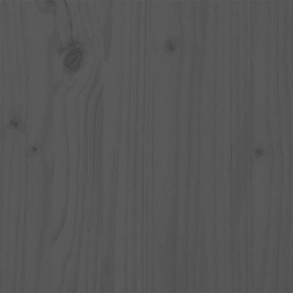 vidaXL Pull-out Day Bed without Mattress Grey 2x(90x200)cm