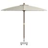 vidaXL Umbrella Base Light Grey 45x25x8.3 cm Granite