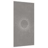 vidaXL Garden Wall Decoration 105x55 cm Corten Steel Sun Design