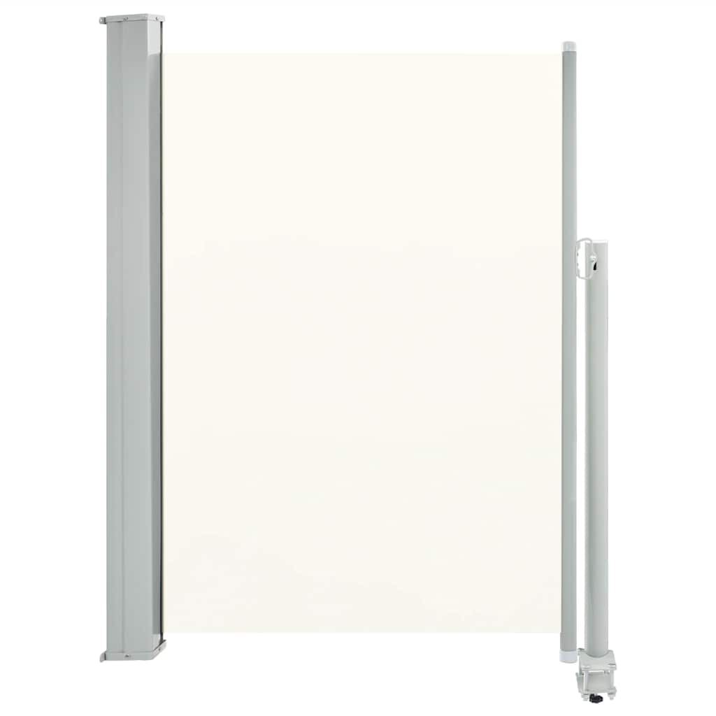 vidaXL Patio Retractable Side Awning 100 x 300 cm Cream