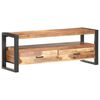 vidaXL TV Cabinet 120x35x45 cm Solid Wood with Honey Finish