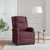 vidaXL Recliner Chair Cream Fabric