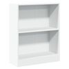 vidaXL Bookshelf White 60x24x76 cm Engineered Wood